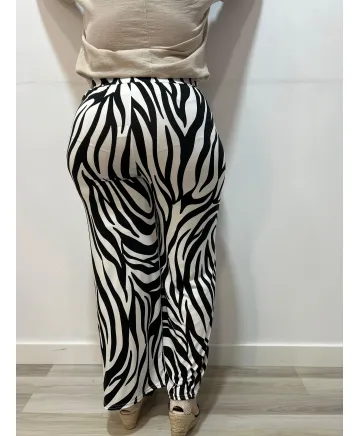 Pantalón cebra Saiko - Pantalones Tallas Grandes Pantalón cebra Saiko - Pantalones Tallas Grandes