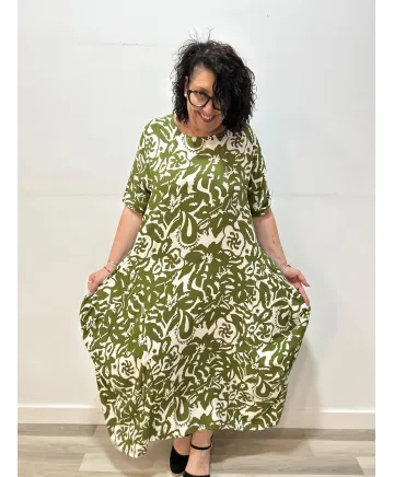 Vestido bolsillos Reiko - Vestidos Tallas Grandes Vestido bolsillos Reiko - Vestidos Tallas Grandes