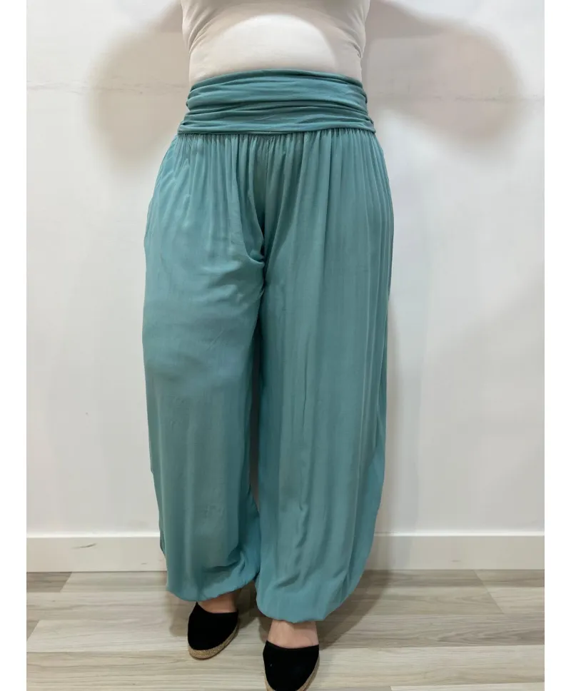 Pantalón bombacho Niza - Ropa tallas grandes mujer moderna Pantalón bombacho Niza - Ropa tallas grandes mujer moderna