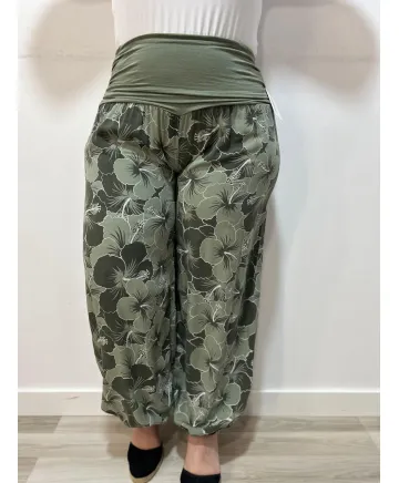 Pantalón estampado Dijón - Pantalones Tallas Grandes