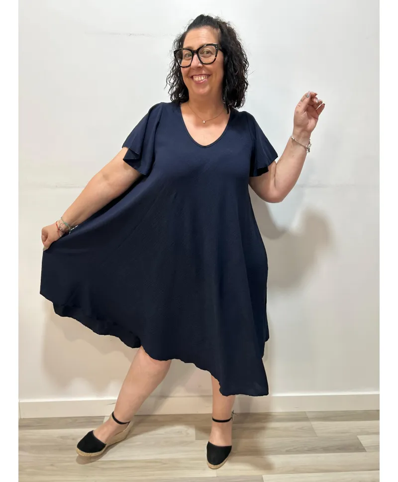 Vestido midi York - Ropa tallas grandes mujer moderna Vestido midi York - Ropa tallas grandes mujer moderna