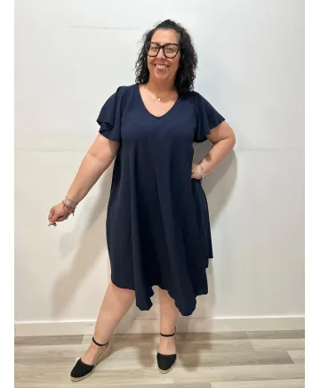 Vestido midi York - Ropa tallas grandes mujer moderna Vestido midi York - Ropa tallas grandes mujer moderna