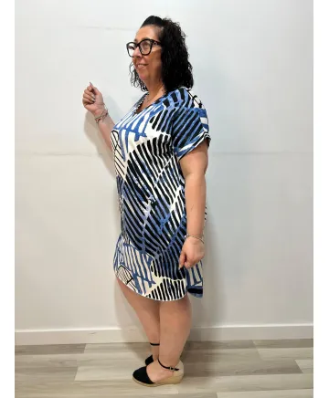 Vestido estampado Luton - Vestidos Tallas Grandes Vestido estampado Luton - Vestidos Tallas Grandes