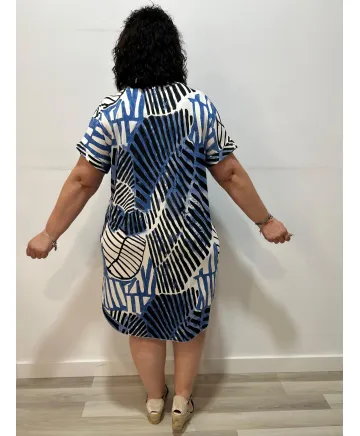 Vestido estampado Luton - Vestidos Tallas Grandes Vestido estampado Luton - Vestidos Tallas Grandes