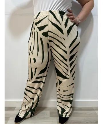 Pantalón hojas Preston - Pantalones Tallas Grandes Pantalón hojas Preston - Pantalones Tallas Grandes