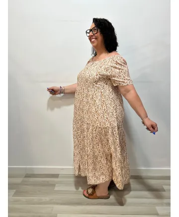 Vestido florecitas Roma - Ropa tallas grandes mujer moderna Vestido florecitas Roma - Ropa tallas grandes mujer moderna