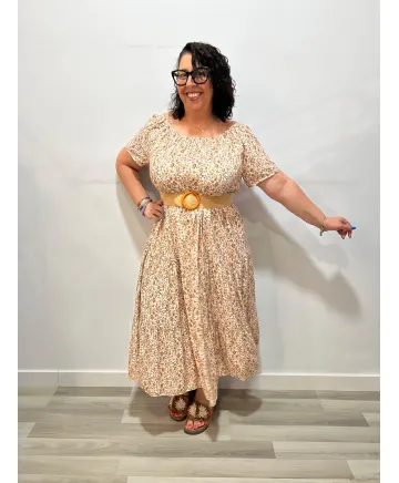 Vestido florecitas Roma - Ropa tallas grandes mujer moderna Vestido florecitas Roma - Ropa tallas grandes mujer moderna