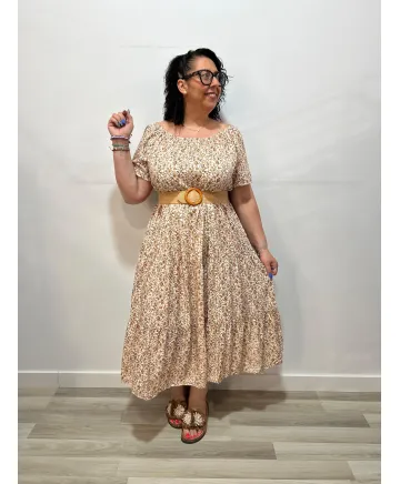 Vestido florecitas Roma - Vestidos Tallas Grandes Vestido florecitas Roma - Vestidos Tallas Grandes