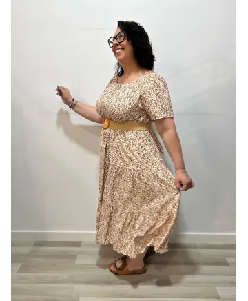 Vestido florecitas Roma - Vestidos Tallas Grandes Vestido florecitas Roma - Vestidos Tallas Grandes