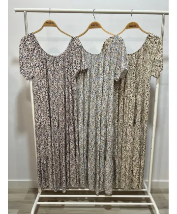 Vestido florecitas Roma - Vestidos Tallas Grandes Vestido florecitas Roma - Vestidos Tallas Grandes