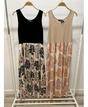 Vestido tirantes Perugia - Vestidos Tallas Grandes Vestido tirantes Perugia - Vestidos Tallas Grandes