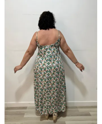 Vestido florecitas Bérgamo - Vestidos Tallas Grandes Vestido florecitas Bérgamo - Vestidos Tallas Grandes