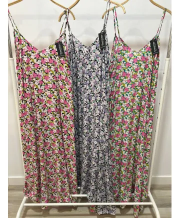 Vestido florecitas Bérgamo - Vestidos Tallas Grandes Vestido florecitas Bérgamo - Vestidos Tallas Grandes