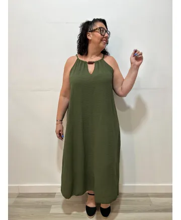 Vestido largo Angola - Vestidos Tallas Grandes