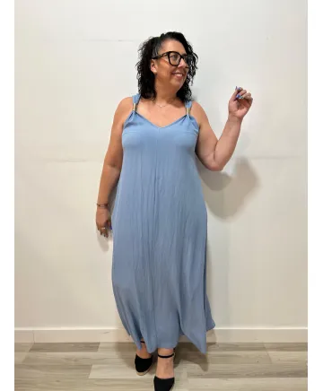 Vestido tirantes Ruanda - Ropa tallas grandes mujer moderna Vestido tirantes Ruanda - Ropa tallas grandes mujer moderna