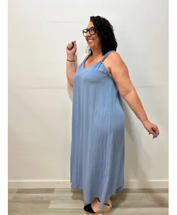 Vestido tirantes Ruanda - Vestidos Tallas Grandes Vestido tirantes Ruanda - Vestidos Tallas Grandes