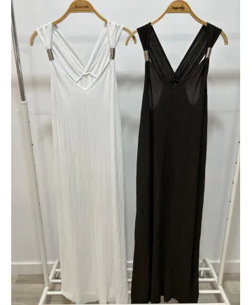 Vestido tirantes Ruanda - Vestidos Tallas Grandes Vestido tirantes Ruanda - Vestidos Tallas Grandes