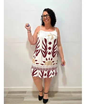 Vestido volante Verona - Vestidos Tallas Grandes