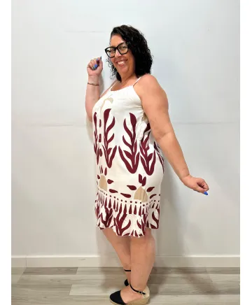 Vestido volante Verona - Vestidos Tallas Grandes Vestido volante Verona - Vestidos Tallas Grandes