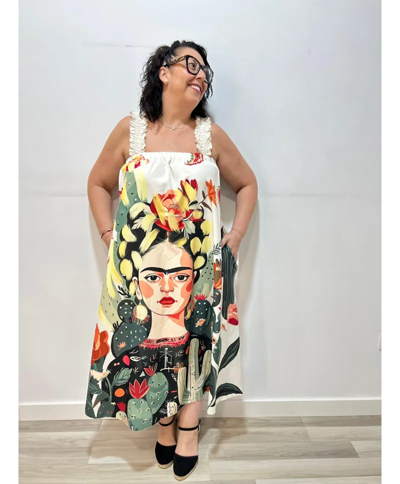 Vestido frida Alma - Vestidos Tallas Grandes Vestido frida Alma - Vestidos Tallas Grandes