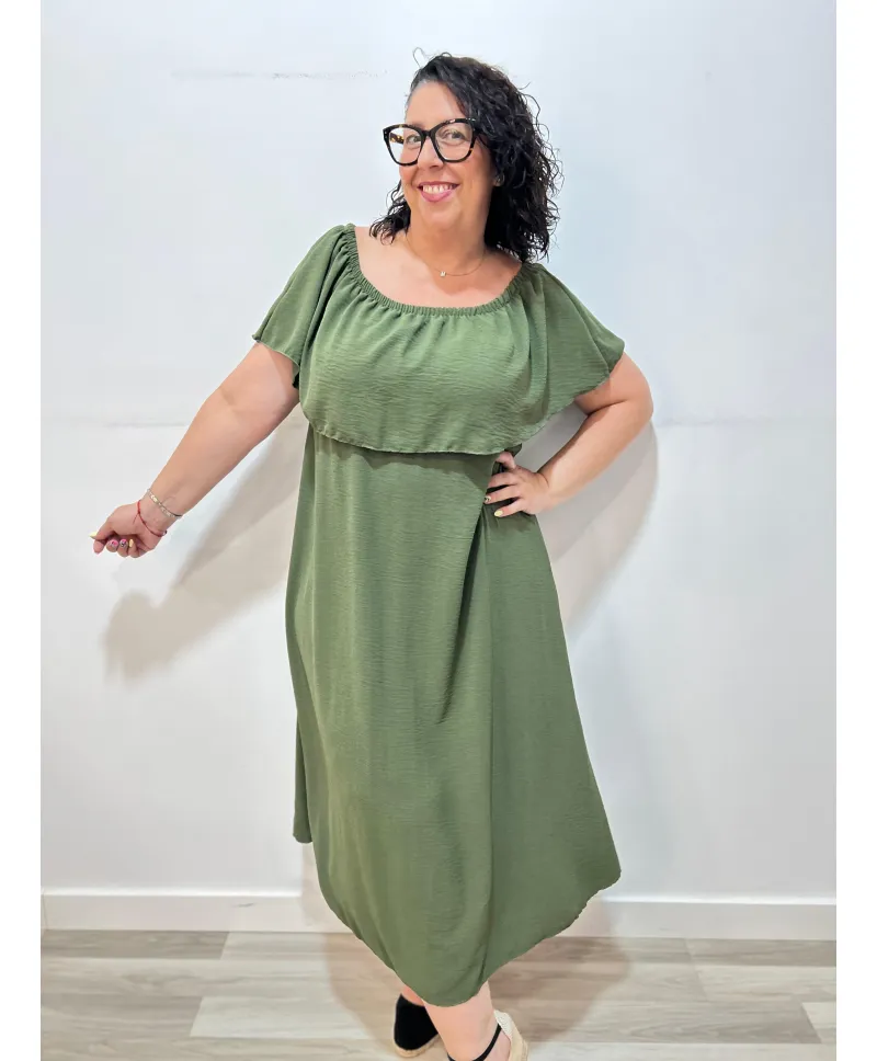 Vestido mexicano Zarah - Ropa tallas grandes mujer moderna