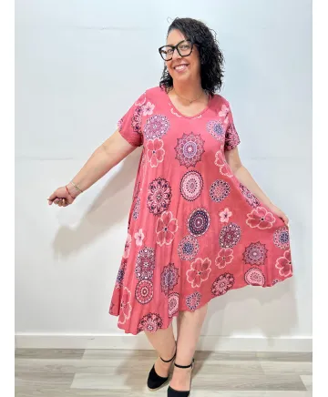 Vestido capado Noire - Ropa tallas grandes mujer moderna