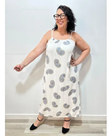 Vestido bambula Esuatini - Ropa tallas grandes mujer moderna Vestido bambula Esuatini - Ropa tallas grandes mujer moderna