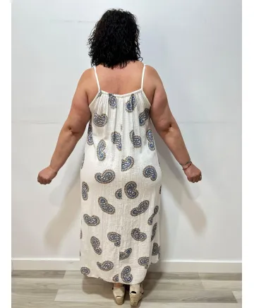 Vestido bambula Esuatini - Ropa tallas grandes mujer moderna Vestido bambula Esuatini - Ropa tallas grandes mujer moderna