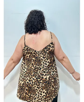 Top leopardo Nova - Camisetas y Tops Tallas Grandes
