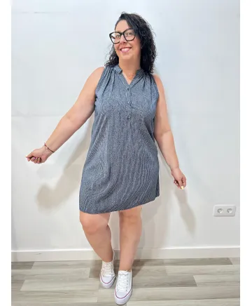 Vestido corto Selene - Vestidos Tallas Grandes
