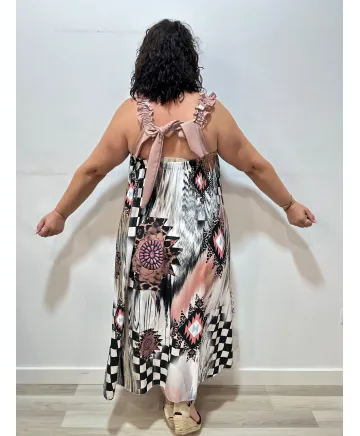 Vestido tigre Alma - Vestidos Tallas Grandes