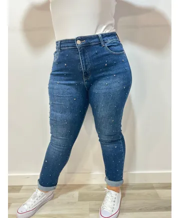 Pantalón tachuelas Orense - Nueva colección Tallas Grandes Pantalón tachuelas Orense - Nueva colección Tallas Grandes