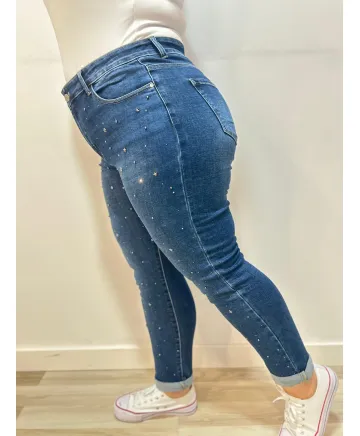 Pantalón tachuelas Orense - Nueva colección Tallas Grandes Pantalón tachuelas Orense - Nueva colección Tallas Grandes