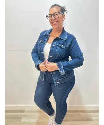 Chaqueta tejana Lua - Nueva colección Tallas Grandes