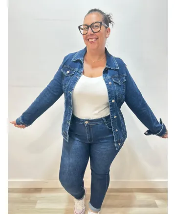 Chaqueta tejana Lua - Nueva colección Tallas Grandes