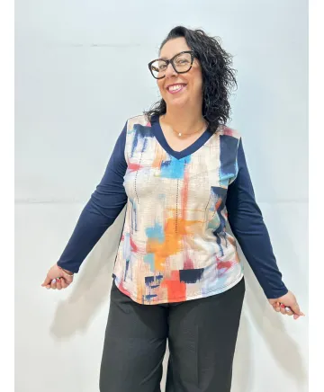 Camiseta colores Alcobendas - Ropa tallas grandes mujer moderna