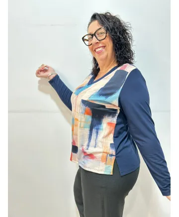 Camiseta colores Alcobendas - Ropa tallas grandes mujer moderna