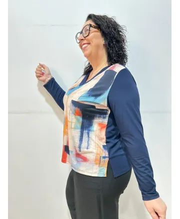 Camiseta colores Alcobendas - Ropa tallas grandes mujer moderna