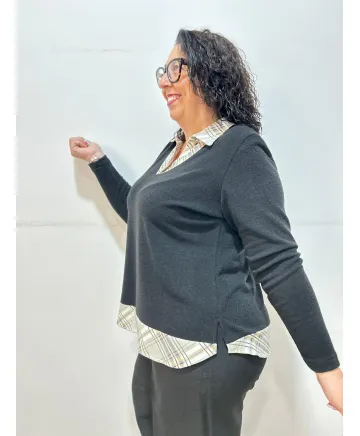 Camiseta faldón Mieres - Ropa tallas grandes mujer moderna