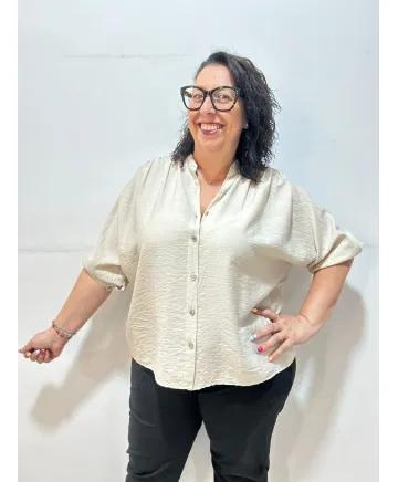 Camisa elegante Huelva - Ropa tallas grandes mujer moderna
