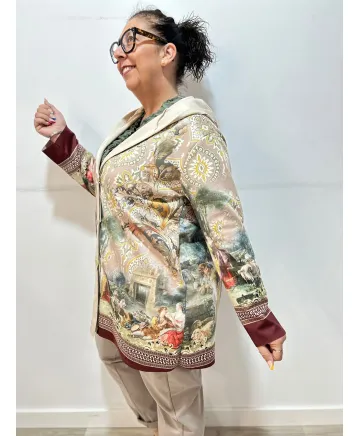 Chaqueta cuadro Napoles - Nueva colección Tallas Grandes