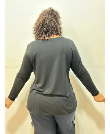 Camiseta animal Panda - Ropa tallas grandes mujer moderna