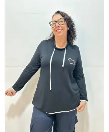 Camiseta cordon Florida - Ropa tallas grandes mujer moderna