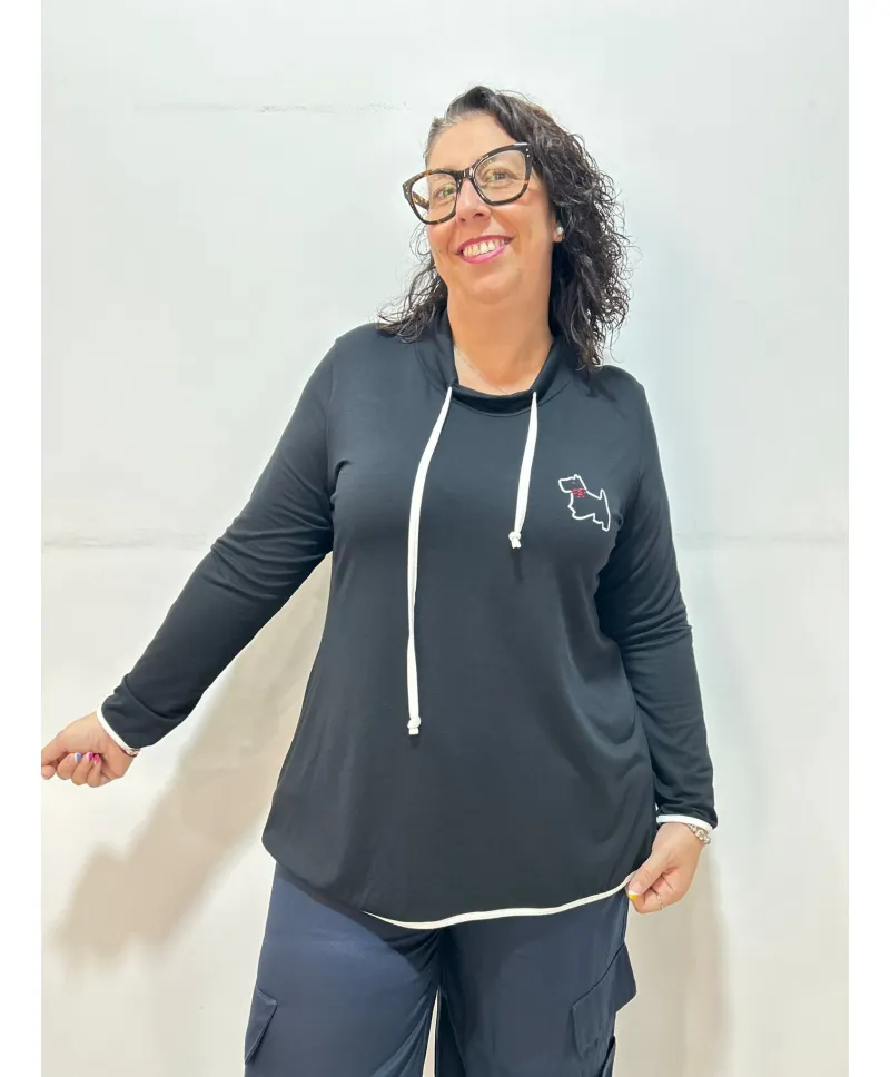 Camiseta cordon Florida - Ropa tallas grandes mujer moderna