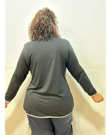 Camiseta cordon Florida - Ropa tallas grandes mujer moderna