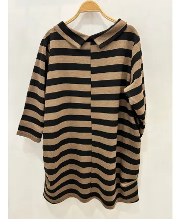 Vestido rayas Barakaldo - Ropa tallas grandes mujer moderna