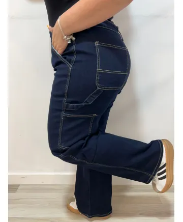 Pantalon bolsillos Gurb - Pantalones Tallas Grandes