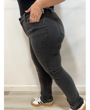 Pantalon gris Oris - Pantalones Tallas Grandes