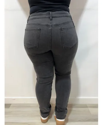 Pantalon gris Oris - Pantalones Tallas Grandes