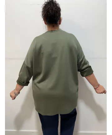 Sudadera punto New York - Sudaderas Tallas Grandes